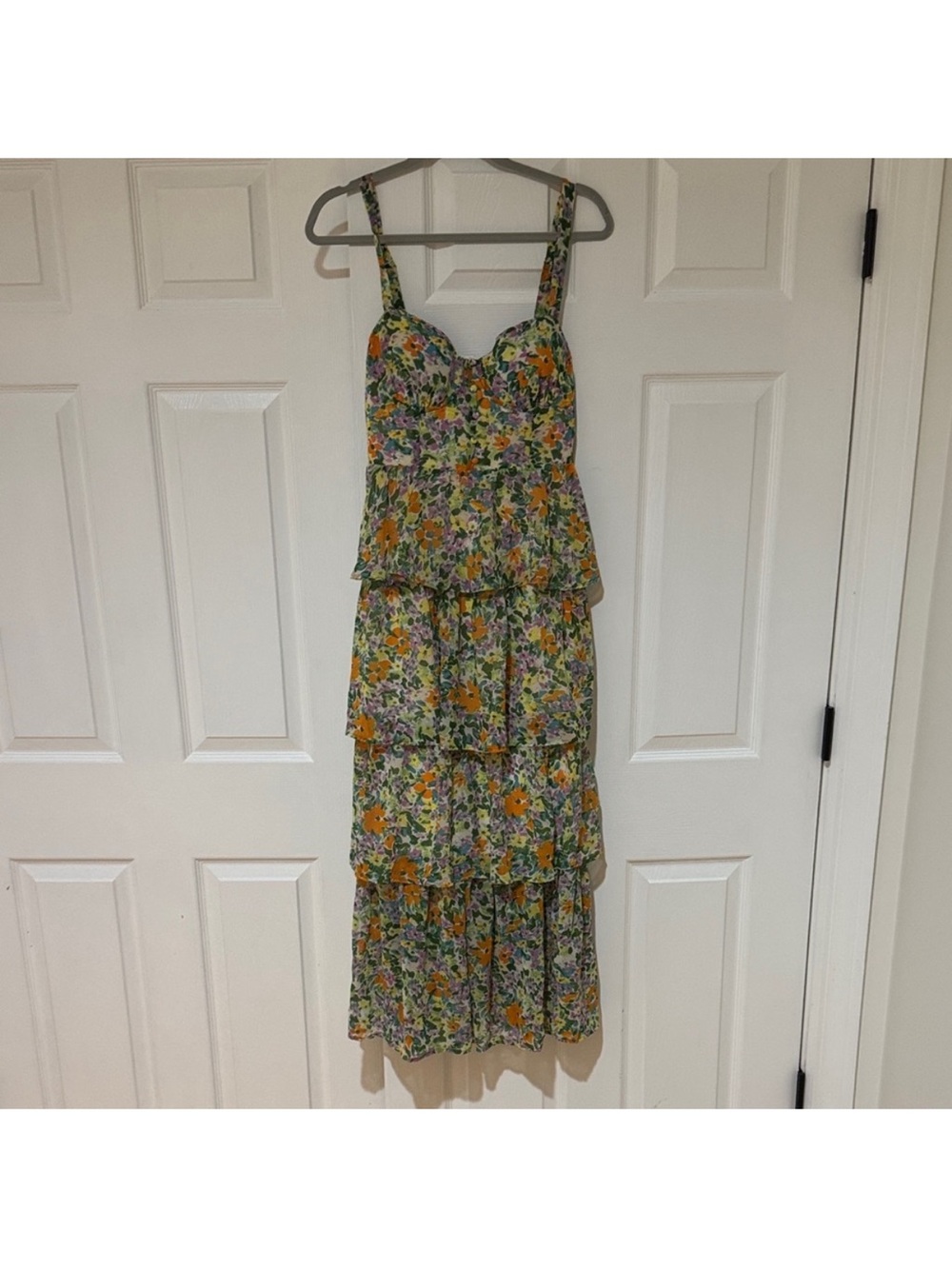 Astr the label Tiered Maxi Dress